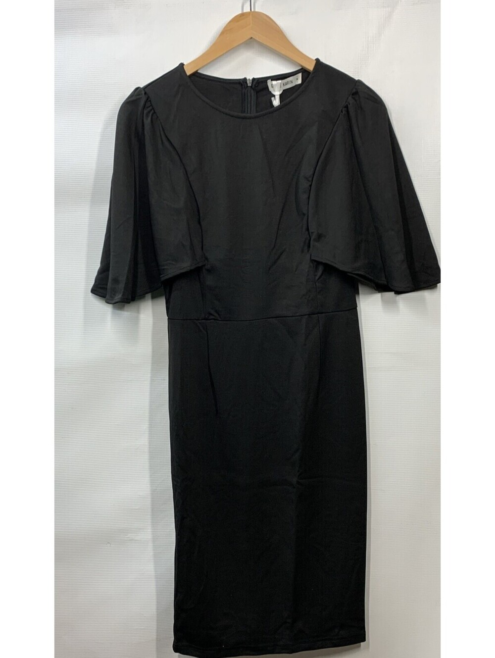 GRACE KARIN Women's Party Casual Guest Dress Short Flared Sleeves Black Medium